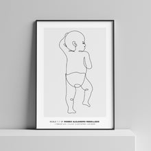 Load image into Gallery viewer, One Line - Laying Down